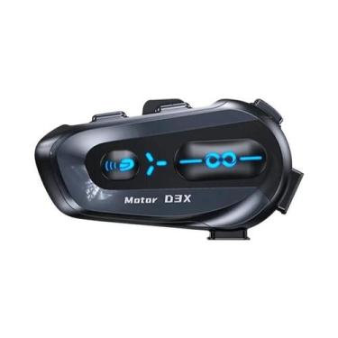 Imagem de Intercomunicador Para Capacete De Moto Com Bluetooth 600M, Alto-falant