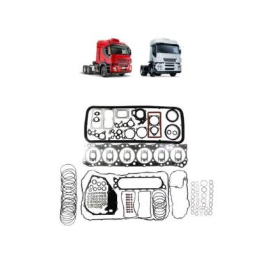 Imagem de Jogo juntas motor completo ( cabecote e retentores valvula ) - stralis