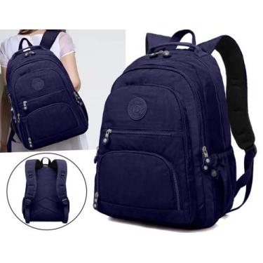 Imagem de Mochila Notebook Feminina Tecido Tactel Molinho Impermeavel Escola Tra