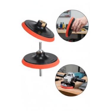 Imagem de Suporte Boina tiras autocolantes 125mm Lixadeira M14 Profissional - Co