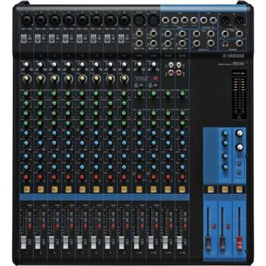 Imagem de Mesa de Som 16 Canais 4 Aux MG-16 - Yamaha