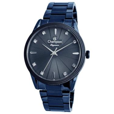Imagem de Relógio Champion Feminino Azul Cn25823a