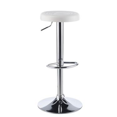 Imagem de Banqueta Banco Bistro ZENITH Branca Design Moderno Conforto e Sofistic