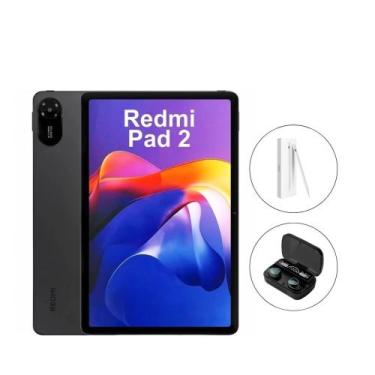 Imagem de Tablet Xaiomi Redmi Pad 2 11'' 256gb 8 + fone + caneta - Xiaomi, Cinza