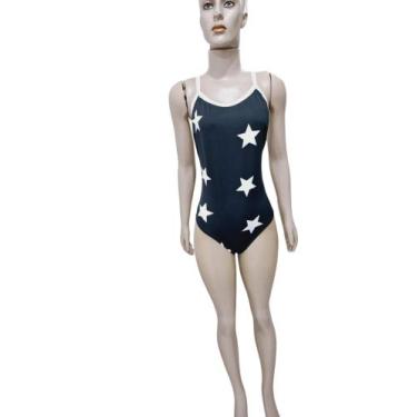 Imagem de Body Estrela FEMININO - FIA MODAS, Preto, M VESTE 36/38