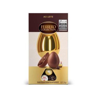 Imagem de Ovo de Páscoa Ferrero Collection Ao Leite e Bombons 137,5g