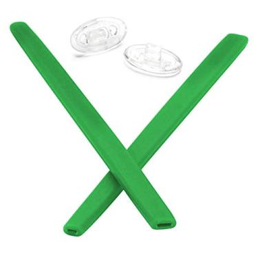 Imagem de Mryok Bocal de substituição para óculos de sol Oakley W Square Wire, Verde escuro, One Size