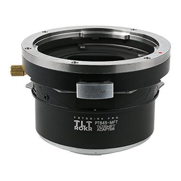 Imagem de Fotodiox Pro TLT ROKR - Adaptador de montagem de lente de inclinação/deslocamento para Pentax 645 (P645) Montagem de lentes SLR em Micro Four Thirds (MFT, M4/3) Montagem no corpo da câmera sem espelho