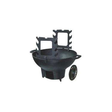 Imagem de Fogareiro/churrasqueira Gengiskan Completo - Diametro 31cm