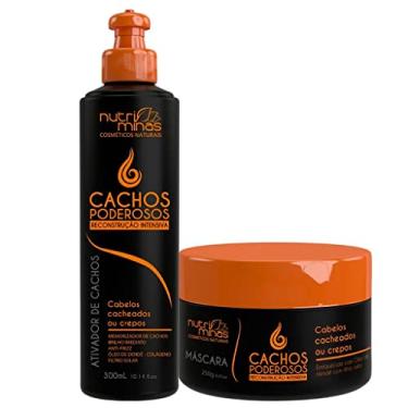 Imagem de Máscara 250g e Finalizador 300ml Cachos Poderosos Nutriminas
