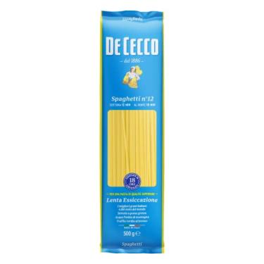 Imagem de De Cecco Macarrão De Trigo Grano Duro Espaguete 12 De Cecco Pacote 500G