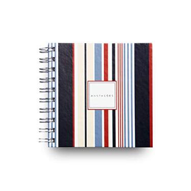 Imagem de Caderno de Anotações Mini - Capa Dura | Listras Azuis