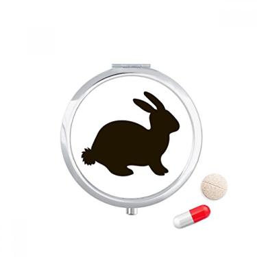 Imagem de Black Hare Animal Portrayal Caixa de armazenamento de remédios