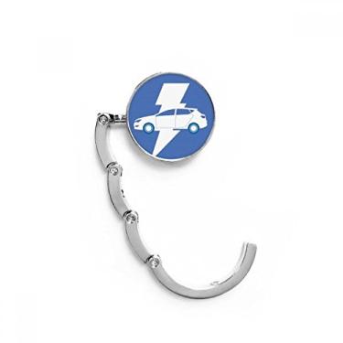 Imagem de Gancho de mesa com fecho decorativo de extensão dobrável para veículos energéticos