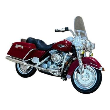 Imagem de Miniatura Moto Harley Davidson Flhr Road King 1:18 - Maisto