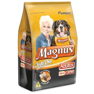 Imagem de Ração Magnus Todo Sabor Para Cães Adultos Sabor Carne 3 Kg