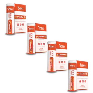 Imagem de 4x Vitamim C+ Vitamina C 10 Comprimidos Efervercentes Nataly