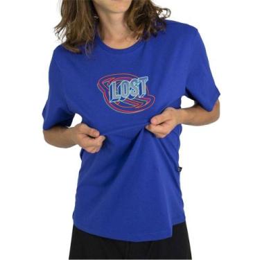Imagem de Camiseta Lost Lost Lasers Masculina Azul - ...Lost