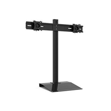 Imagem de Rotação total 15"-27" Suporte para monitor de tela dupla LCD TV Mount Desktop Base S031A