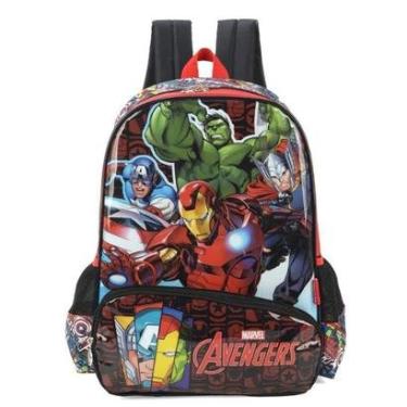 Imagem de Mochila Escolar Luxcel Avengers 38011 - Masculino-Masculino