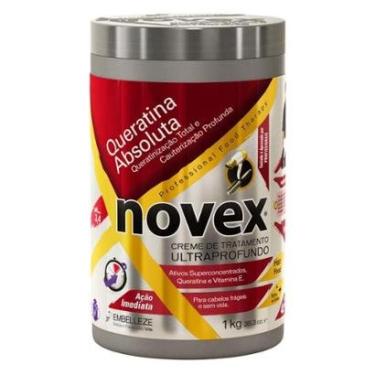 Imagem de Creme Para Tratamento Novex 1 Kg Queratina Absoluta-Unissex