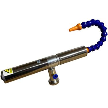 Imagem de Digital Valley LLC Vortex Cool Tool Pistola de ar frio resfriador de ponto de aço inoxidável tubo de vórtice pistola de resfriamento de ponto flexível refrigerador de ar de alta potência 25CFM,