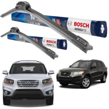 Imagem de Par Palheta Limpador Parabrisa Original Bosch Hyundai Santa Fé  2007 2