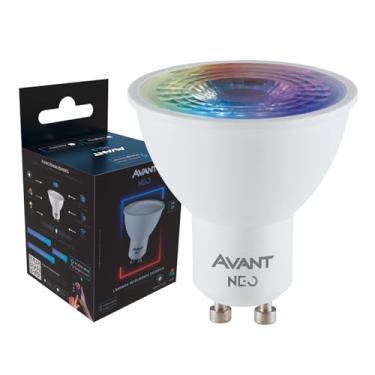 Imagem de Lâmpada Dicróica Inteligente Smart Wi-FI compatível com Alexa, linha NEO, 5W, RGB, Luz branca e amarela (2700K-6500K), Bivolt, Avant