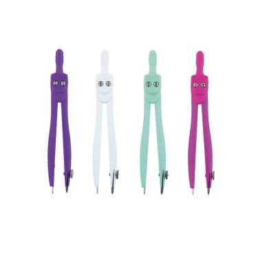 Imagem de Compasso Escolar Metálico Neon BRW