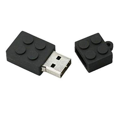Imagem de Blocos de construção de 8 GB modelo pen drive USB 3.0 dispositivo de armazenamento USB Flash Disk USB Drive USB 3.0 Memory Stick USB Stick U Disk Pen Drive USB Flash Memory USB Disk - Preto