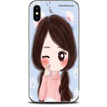 Imagem de Capa Case Capinha Personalizada Motorola Moto Edge 20 Pro Feminina - C