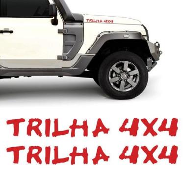 Imagem de Adesivo Trilha 4x4 Troller T4 2015/2020 Faixa Capô Lateral - SPORTINOX