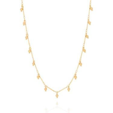 Imagem de Gargantilha  banhado ouro 3x 24k 18k e 22k feminino choker fio palito 