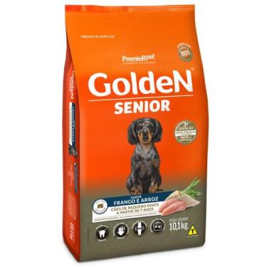 Imagem de Ração Golden Formula Sênior Raças Pequenas Frango e Arroz Mini Bits, 1