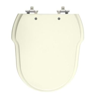 Imagem de Assento Sanitário Hampton Biscuit Tampa para Vaso Incepa de Madeira La
