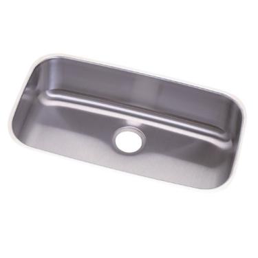 Imagem de Elkay NXUH281610 Neptune Undermount Pia de cozinha de tigela única de 71 x 40 x 25 cm, aço inoxidável