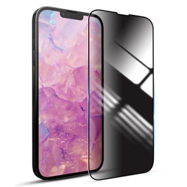 Imagem de YOUULAR [1 pacote com protetor de tela de privacidade para Samsung Galaxy M55s filme de vidro temperado, antiespião, antiarranhões, acabamento brilhante, resistente a arranhões, alta sensibilidade,
