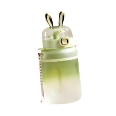 Imagem de Generic Copo espremedor portátil 1L liquidificador de gelo misturador prático copo liquidificador espremedor de frutas para escritório cozinha, Verde