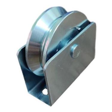 Imagem de Roldana Portão De Correr Aço 2 1/2 Polegadas Canal V C/caixa - Tolemat