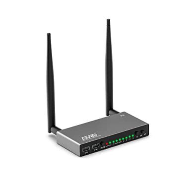 Imagem de AIMIBO Receptor Hdmi Sem Fio, 1 Tx A 8 Rxs, Antena 5.8G, com Funções Kvm, Ir Remote e Loop-Out, 656 Pés/200 M de Longo Alcance, Receptor Extra Precisa de Par com Tx para O Primeiro Uso