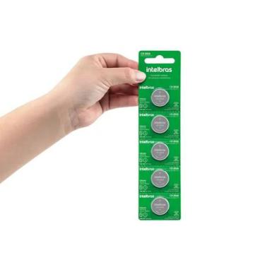 Imagem de Kit 5 baterias lithium cr2016 intelbras