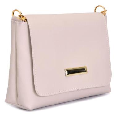 Imagem de Bolsa Feminina de Mão e Transversal Bege - Bellasoph