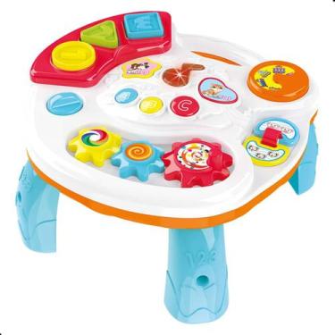 Imagem de Brinquedo Mesa Atividades Educacional Pimpolho, Vermelho