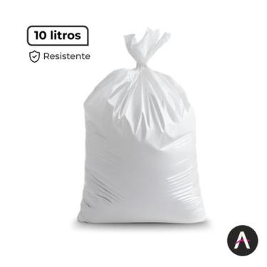 Imagem de Saco De lixo 10L Com 100 unidades - São Francisco, Branco