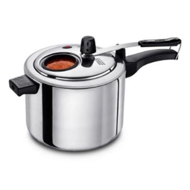 Imagem de Panela de Presao de Aluminio Polido 4,5 Litros com Visor - A.R Varieda