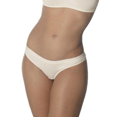 Imagem de Calcinha Básica DeMillus 53431 Algodão, Azul claro, PP