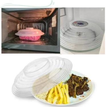 Imagem de Kit 4 Tampas de Microondas Bpa Free Protetora Alimentos - Clink