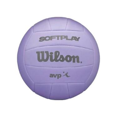 Imagem de Bola de Vôlei  Wilson Soft Play Avp Roxa - WV40