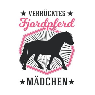 Imagem de Fjordpferd Tagesplaner: Verrücktes Fjordpferd Mädchen Norweger Fjord Pferd/Kalender 2022 / Wochenplaner Tagesplaner Planer/Planungsbuch To-Do-Liste / 6x9 Zoll / 100 ausfüllbare Seiten