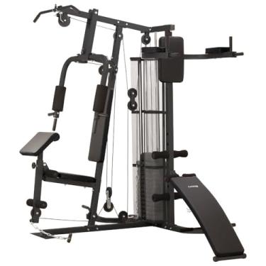 Imagem de Tander Multi Estação de Musculação Vkr 70kg em Anilhas - Preto